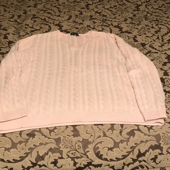 Lauren Ralph Lauren Sweaters - Pink cable sweater